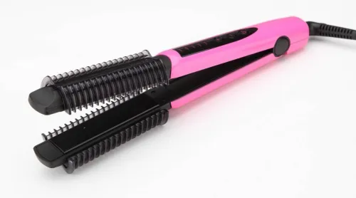 Image of Richards n Steven 2-in-1 Hair Straightener & Curler (Pink)