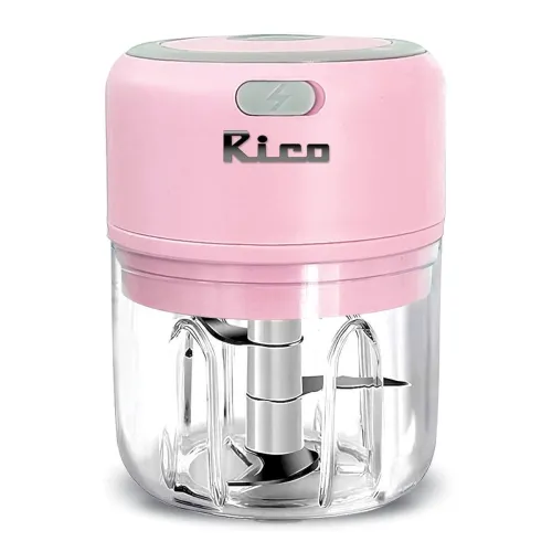 Image of Rico Mini Electric Rechargeable Chopper for Kitchen