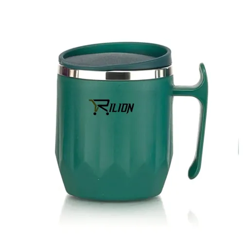 Image of RILION Coffee Mug with Lid Insulated Stainless Steel
