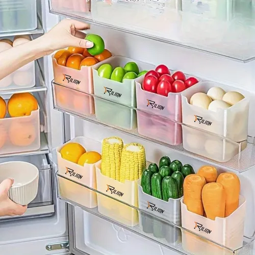 Image of RILION fridge storage boxes 6Pcs