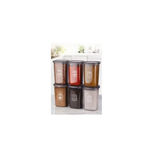 Image of RILION Kitchen Storage Containers, 1200 ML, Set of 6,