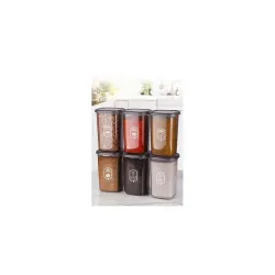 RILION Kitchen Storage Containers, 1200 ML, Set of 6,