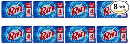 Image of RIN Detergent Bar - 250 g (Pack of 8)