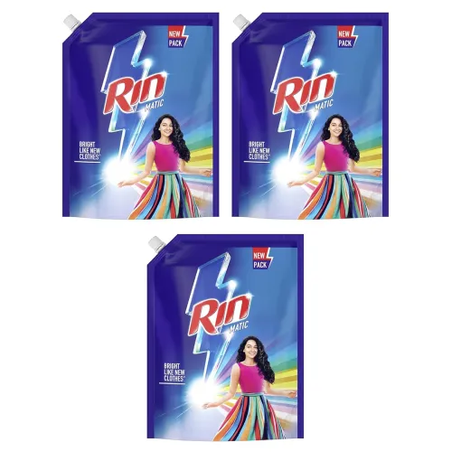 Image of Rin Detergent Liquid Refill 2L Pouch (Pack of 3)