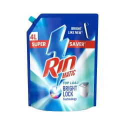 Rin Matic Liquid 4L Pouch- Top Load
