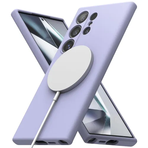 Image of Ringke Silicone Magnetic Compatible with Samsung Galaxy S24 Ultra Case Cover