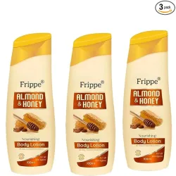 rippe Almond & Honey Nourishing Body Lotion 100ml (Pack of 3)