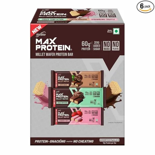 Image of RiteBite Max Protein Assorted 60g Protein Wafer Bars