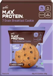 RiteBite Max Protein Choco Chips Cookies 330g