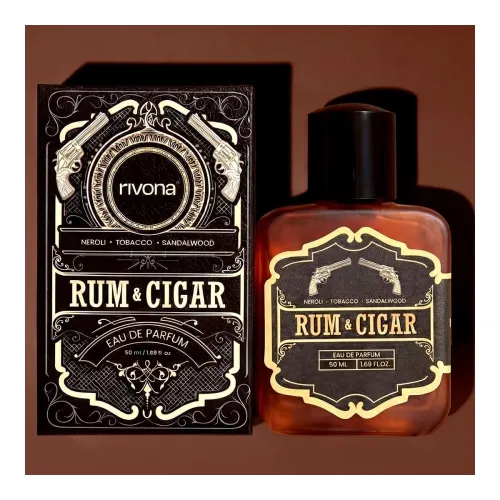 Image of Rivona Rum & Cigar Eau De Parfum for Men 50ml