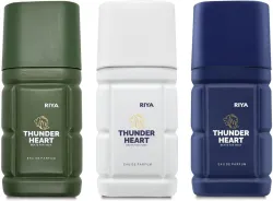 RIYA Thunderheart 30ml Each Eau de Parfum For Men (Pack of 3)