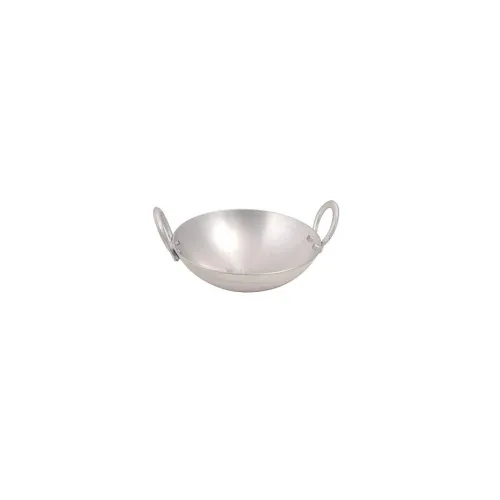 Image of RJ Kitchenware 3L Aluminium Kadhai – Non-Stick, Silver