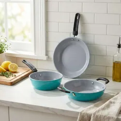 RK Premium 3 Piece Nonstick Cookware Set