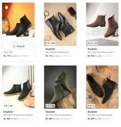 Roadster Chelsea Boots Starting at ₹779