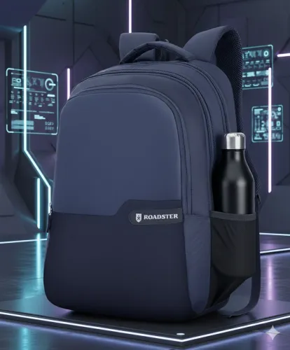 Image of Roadster Large 35 L Laptop Backpack Laptop Backpack Premium (Blue)