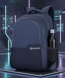 Roadster Large 35 L Laptop Backpack Laptop Backpack Premium (Blue)