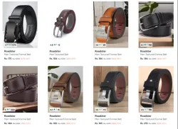 ROADSTER men belt starting at ₹175