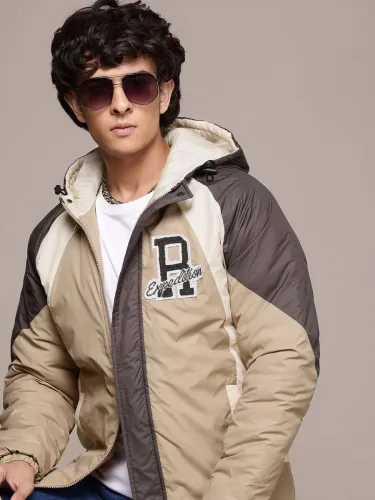 Image of Roadster  Men Colorblock Padded Jacket