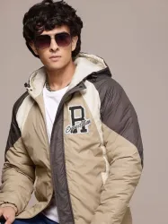 Roadster  Men Colorblock Padded Jacket