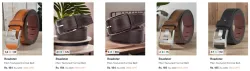 ROADSTER Men Formal Belt up to 86% Discount