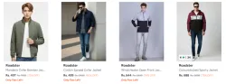 Roadster Men Jackett Minimum 70% Discount