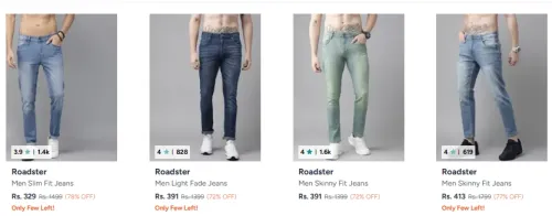 Image of Roadster Men jean starting at ₹329