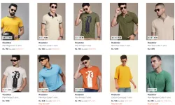 Roadster Men Regular T-Shirt