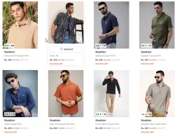 Roadster Mens Casual Shirt Minimum 80% Discount 
