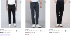 Roadster Mens Jeans Starting @ ₹399