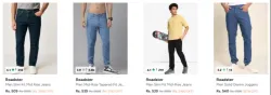 Roadster Mens Jeans up to 82% discount