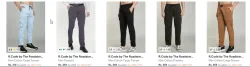 Roadster Mens trousers up to 85% Discount 