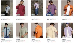 Roadster Men Shirt starting @ ₹239