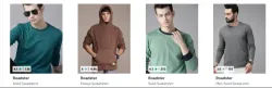 Roadster Men sweatshirts starting at ₹251