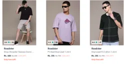 Roadster Men T-shirt MInimum 70% Discount