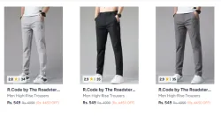 Roadster Men Trouser up to 90% Discount