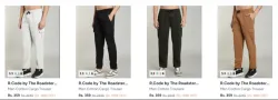 Roadster Men trousers starting at ₹359