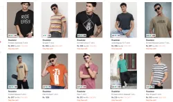 Roadster Men Tshirt Minimum 70% Discount 