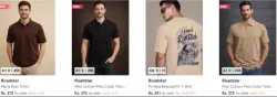 Roadster Men T-Shirt up to 80% discount