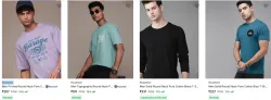 Roadster Mens T-shirts at minimum 70% Discount
