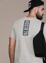 Roadster Men Typography Printed T-shirt