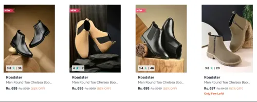 Image of Roadster Men's Boot upto 80% discount 