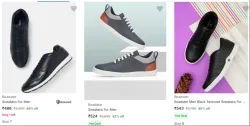 Roadster Men’s Casual Shoes Upto 85% discount