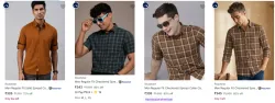 Roadster Mens Casual Shirts at minimum 70% Discount