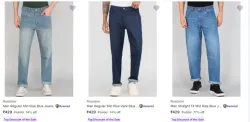 Roadster Mens Jeans at minimum 70% Discount