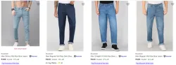 Roadster Mens Jeans at minimum 74% Discount