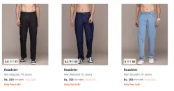 Roadster Mens Jeans Starting at ₹359