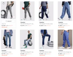  Roadster Mens Jeans Starting at ₹359