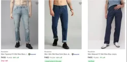 Roadster Men's Jeans up to 70% Discount