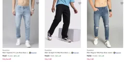 Roadster Mens Jeans upto 73% Discount