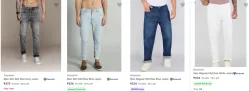 Roadster Mens Jeans upto 83% Discount